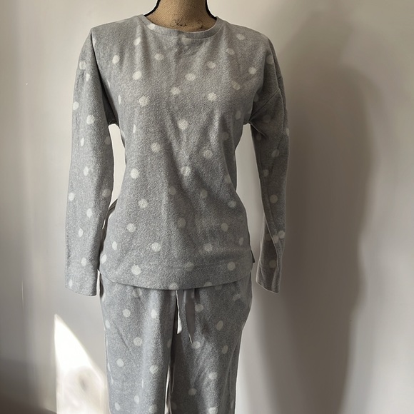 la vie en rose two piece polka dot PJ set - Picture 7 of 7